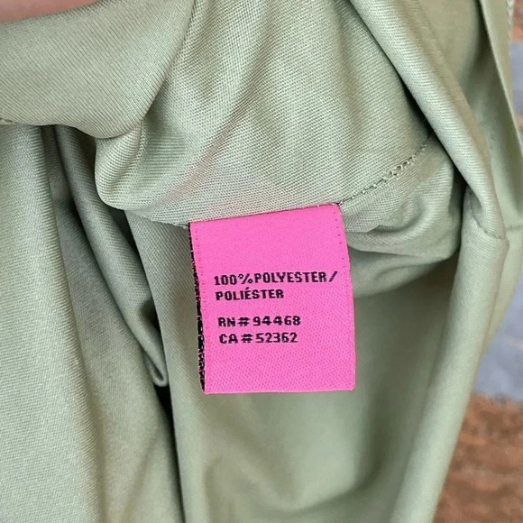 Betsey Johnson Green Lace Bell Sleeve Dress size 4 - Picture 9 of 10